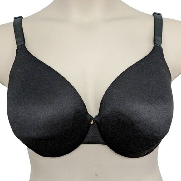 Lane Bryant Cacique Bra Invisible Backsmoother Full Coverage Black Size 42DDD - Picture 7 of 10
